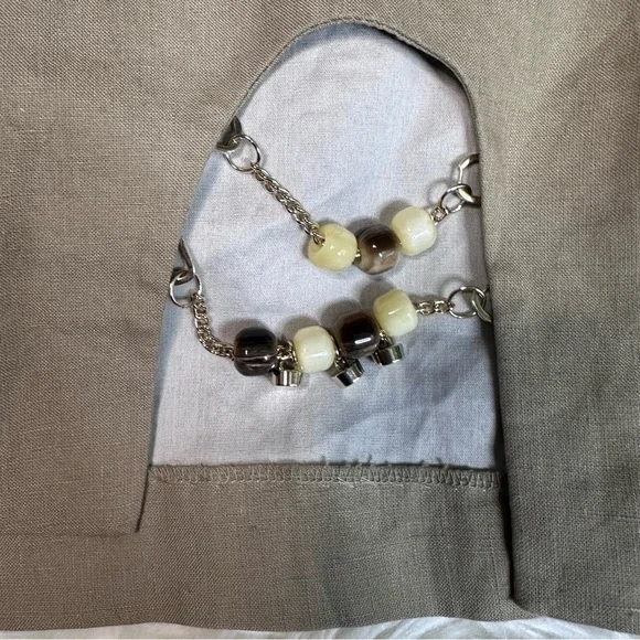 Zara 100% linen skirt nwt bloggers fav